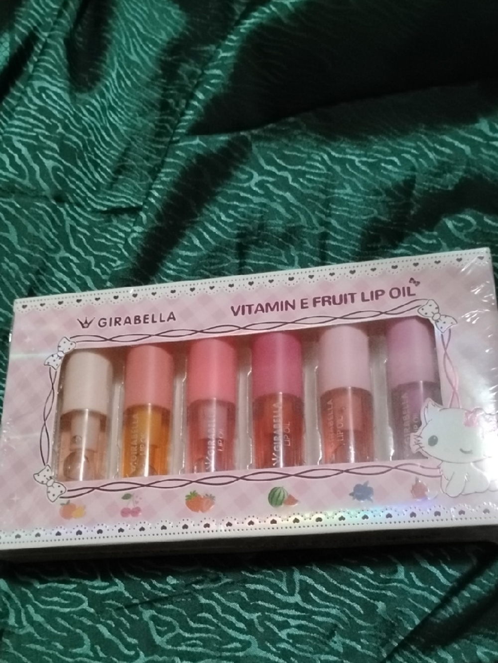 Abella Vitamin E Fruit Lip Oils - Pink, Peach, Orange, Coral, Rose, Plum